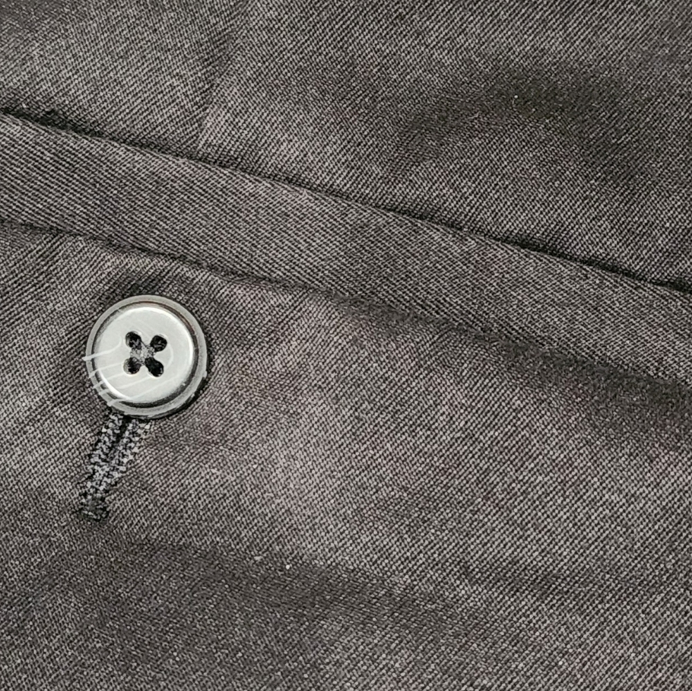 George Men's Black Pleated Slacks - Picture 2 of 12